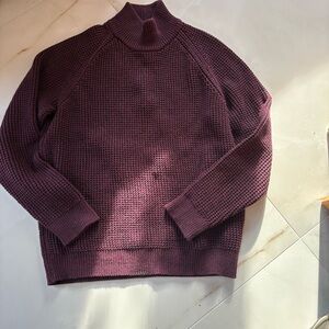 L.L Bean Knit Mock Turtleneck Sweater